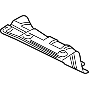 GM 96536997 Rear Shield