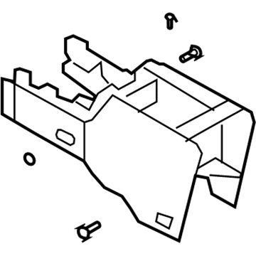 Ford 6L2Z-78045A36-DA Console Panel