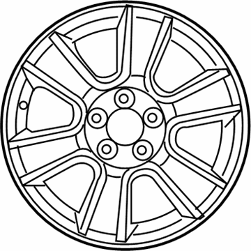 Lexus 42611-AH012 Wheel, Disc