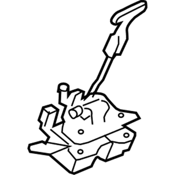 Mopar 4589014AB Power Release Latch Assembly