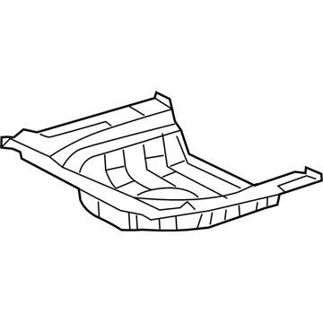 Lexus 58311-33090 Pan, Rear Floor