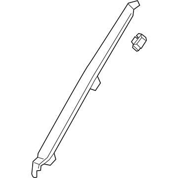 Lexus 62552-33150-C0 Garnish, Rear Seat Side