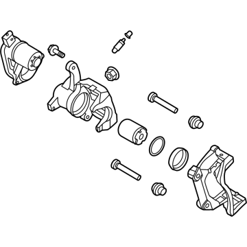 Kia 58310R0A00 CALIPER KIT-RR BRAKE