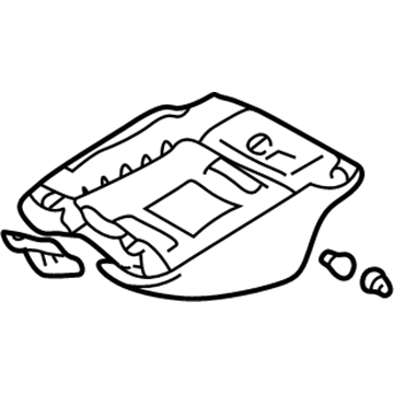 Toyota 81260-35030-B2 Lamp Assembly, Map