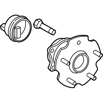 Toyota 42450-12090 Hub & Bearing