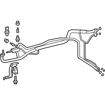 Toyota 88710-08070 Liquid Line