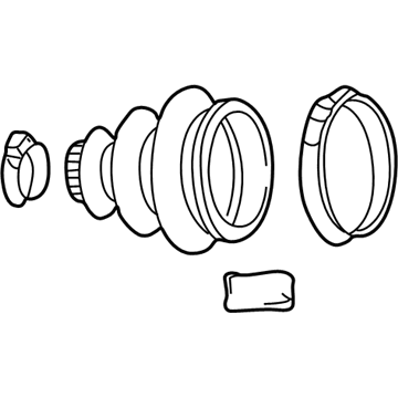 Mopar 5161251AA Boot-Half Shaft