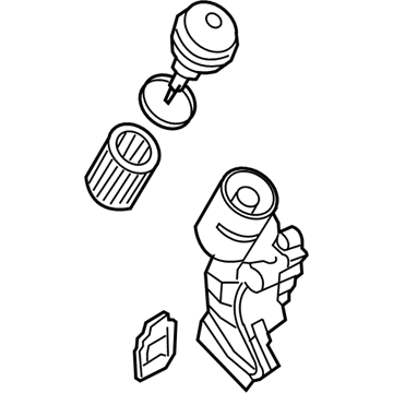 BMW 11-42-1-713-838 Support With Oil Filter