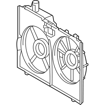 Lexus 16711-0P110 Shroud, Fan