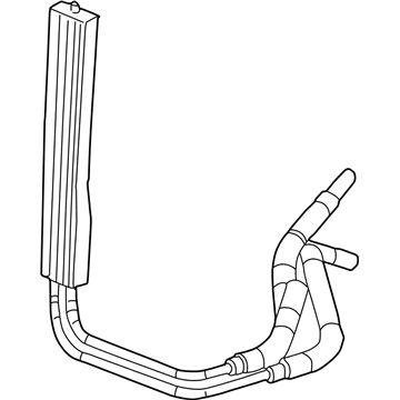 GM 15295845 Power Steering Oil Cooler