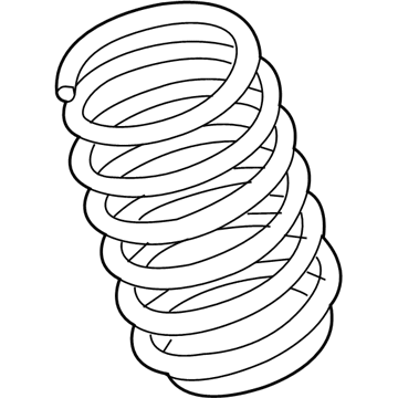 BMW 33-53-6-887-100 REAR COIL SPRING