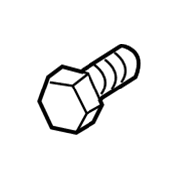 Mopar 6510124AA Bolt-HEXAGON FLANGE Head