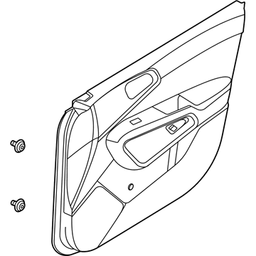 Kia 82305K0330D31 Panel Assembly-Front Doo