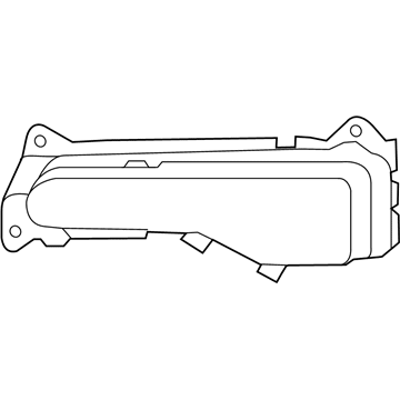 Kia 922021U200 Front Fog Lamp Assembly, Right