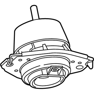 Mopar 68252522AA INSULATOR-Engine Mount