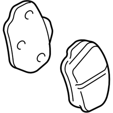 Ford 6W1Z-2001-B Brake Pads