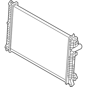 Ford BE5Z-8005-F Radiator