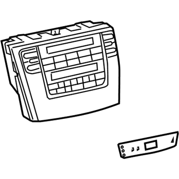 Lexus 84010-53430 Control & Panel Assy, Integration