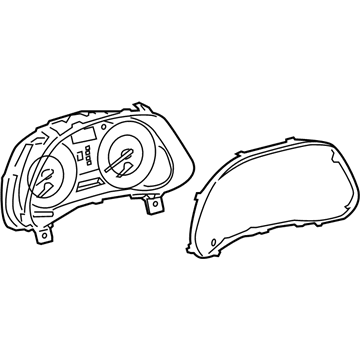 Lexus 83800-53C10 Meter Assy, Combination