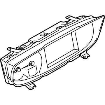 Nissan 24820-ZM02A Speedometer Assembly