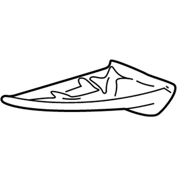 Honda 71110-S3Y-000 Strake, R. FR.