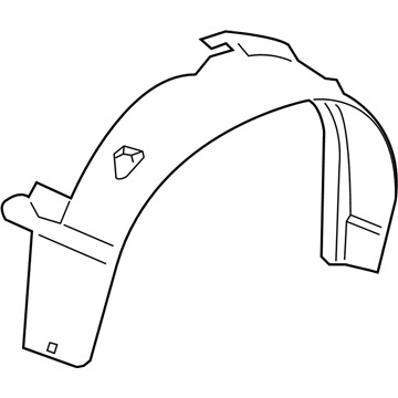 GM 21998882 Fender Liner