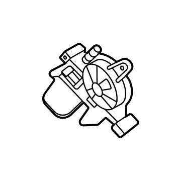 Ford LJ6Z-5823395-B MOTOR ASY - WINDOW OPERATING