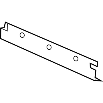 Acura 74115-TZ3-A00 Plate, Front Air Guid