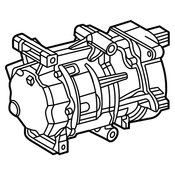 Toyota 88370-62020 Compressor Assembly