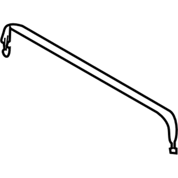 BMW 51-47-8-136-450 Tensioning Strap, Black