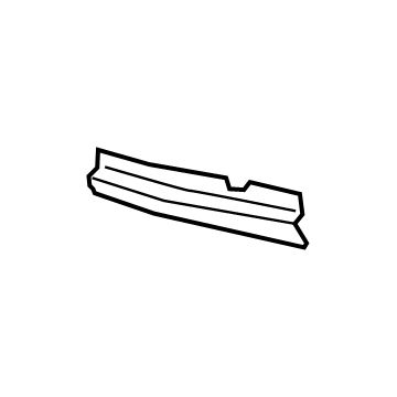 Acura 74108-TJB-A00 Air Blocker Left, Front