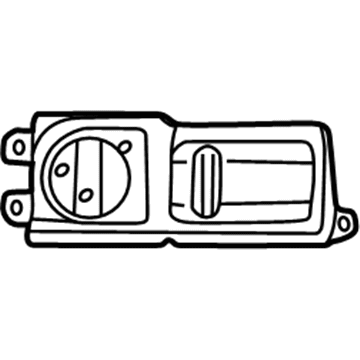 Mopar 4602461AB Switch-HEADLAMP And Fog Lamp