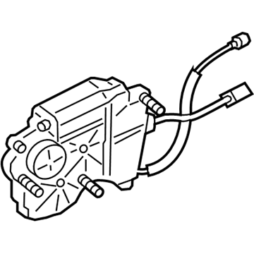 BMW 51-24-7-330-648 Drive, Servo-Lock, Rear Lid, Bottom