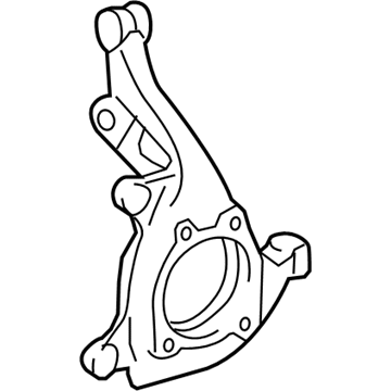 Lexus 43212-78010 KNUCKLE, Steering, L