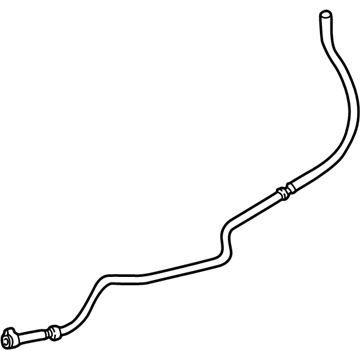 Ford 6L3Z-3A713-F Lower Return Hose