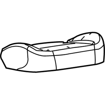 GM 89041470 Pad, Driver Seat Cushion