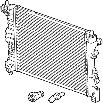 GM 95316049 Radiator