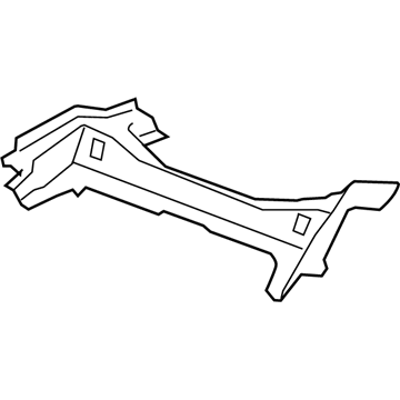 Honda 65530-TA5-A00ZZ Crossmember, RR. Bulkhead (Lower)