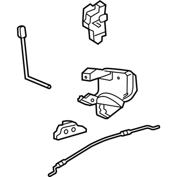 Ford BC3Z-25219A64-CA Latch Assembly