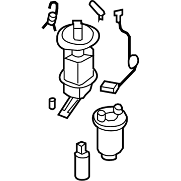 Hyundai 31110-3K600 Complete-Fuel Pump