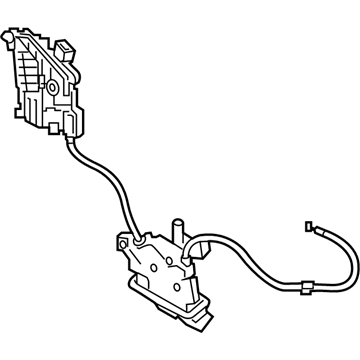 Kia 812303T010 Power Tail Gate Power Latch Assembly