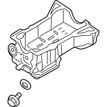 Nissan 11110-EA00A Pan Assy Oil