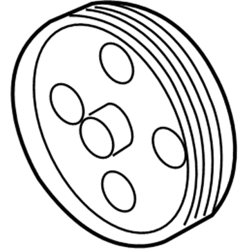 GM 12605507 Pulley Asm-P/S Pump