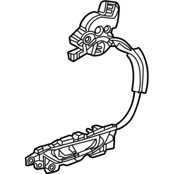 Lexus 69080-78031 HANDLE ASSY, FR DOOR