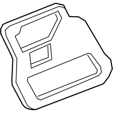 BMW 63-21-7-225-241 Gasket, Rear Light, Trunk Lid, Left