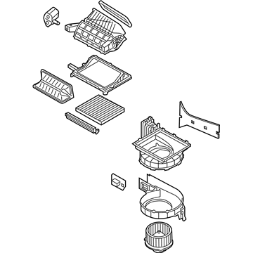 Hyundai 97100-3SBG1 Blower Unit