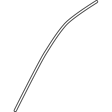 BMW 51-33-7-392-173 Trim, Window Frame, Top, Door, Front Left