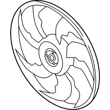 Kia 252312M500 Fan-Cooling