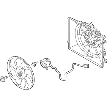 Kia 253803T280 Blower Assembly