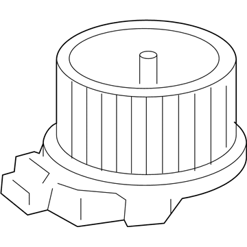 GM 25770668 Motor Asm-Blower (W/ Impeller)